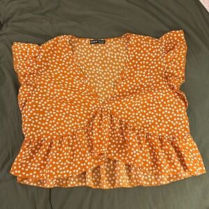 Floral Crop Top